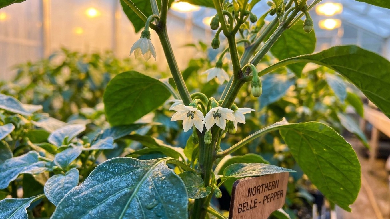 Growing Peppers in Nunavut: Fruit Set, Heat and Timing