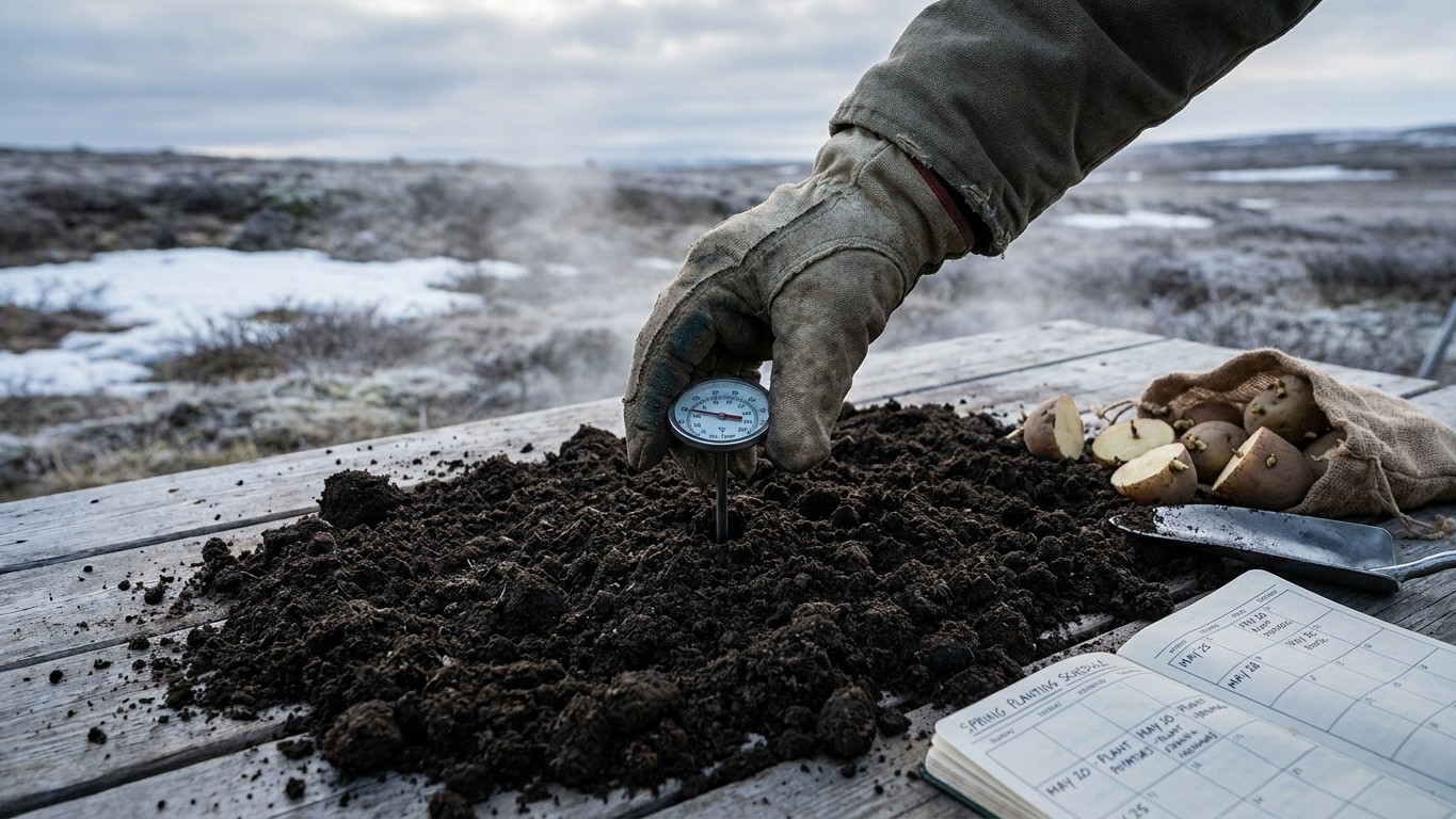 When to Plant Potatoes in Nunavut: Counting Back From Your Last Frost