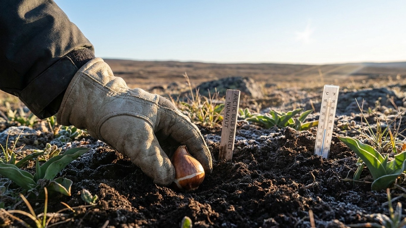 Planting Spring Bulbs in Nunavut: What Will Come Back, and What Will Not