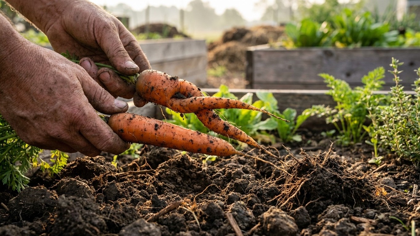 Growing Carrots in Ohio: Soil, Sowing and Forked Roots