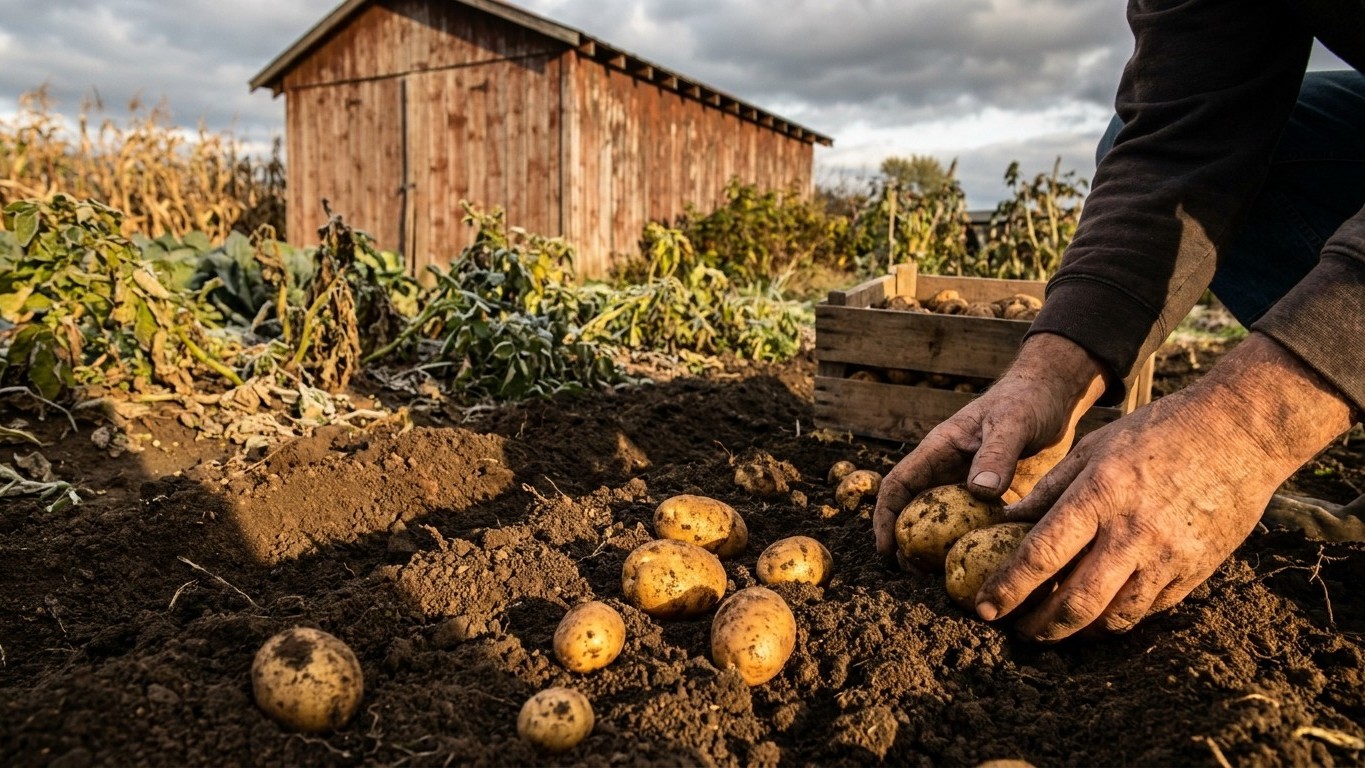 Harvesting and Storing Potatoes in Ohio