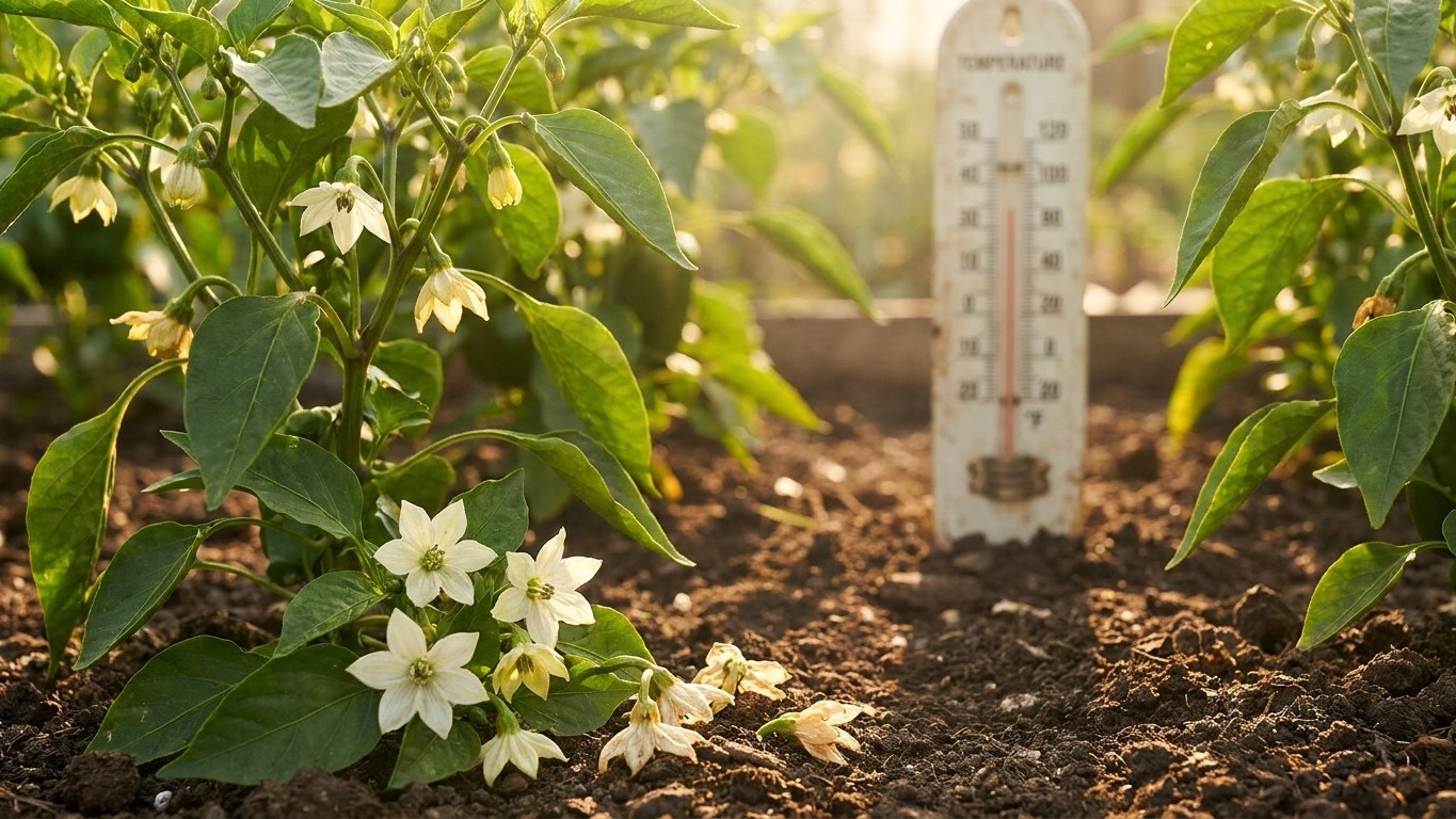 Growing Peppers in Oklahoma: Fruit Set, Heat and Timing