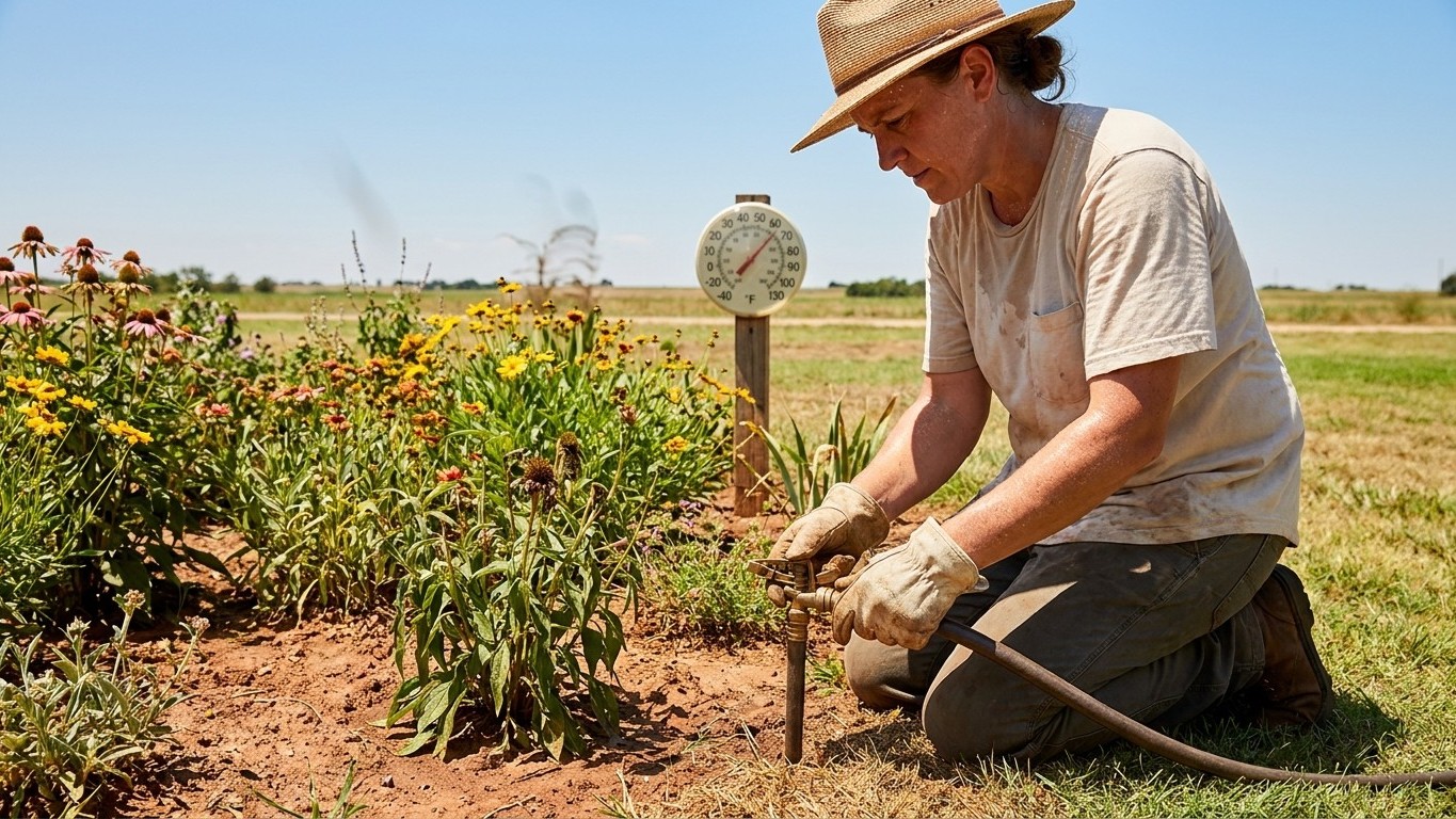 Watering a Garden in Oklahoma: How Much, How Often, and the Local Rules