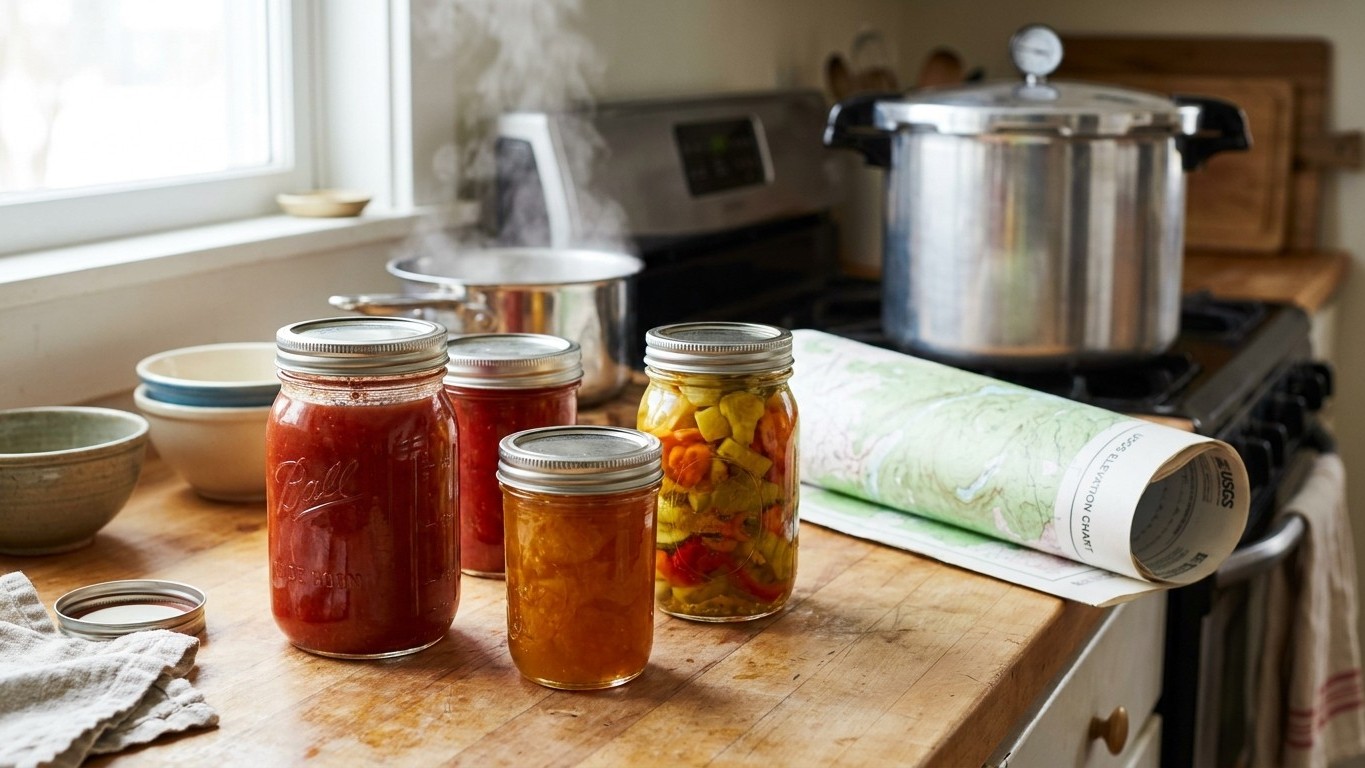Canning at Altitude in Ontario: What Your Elevation Changes