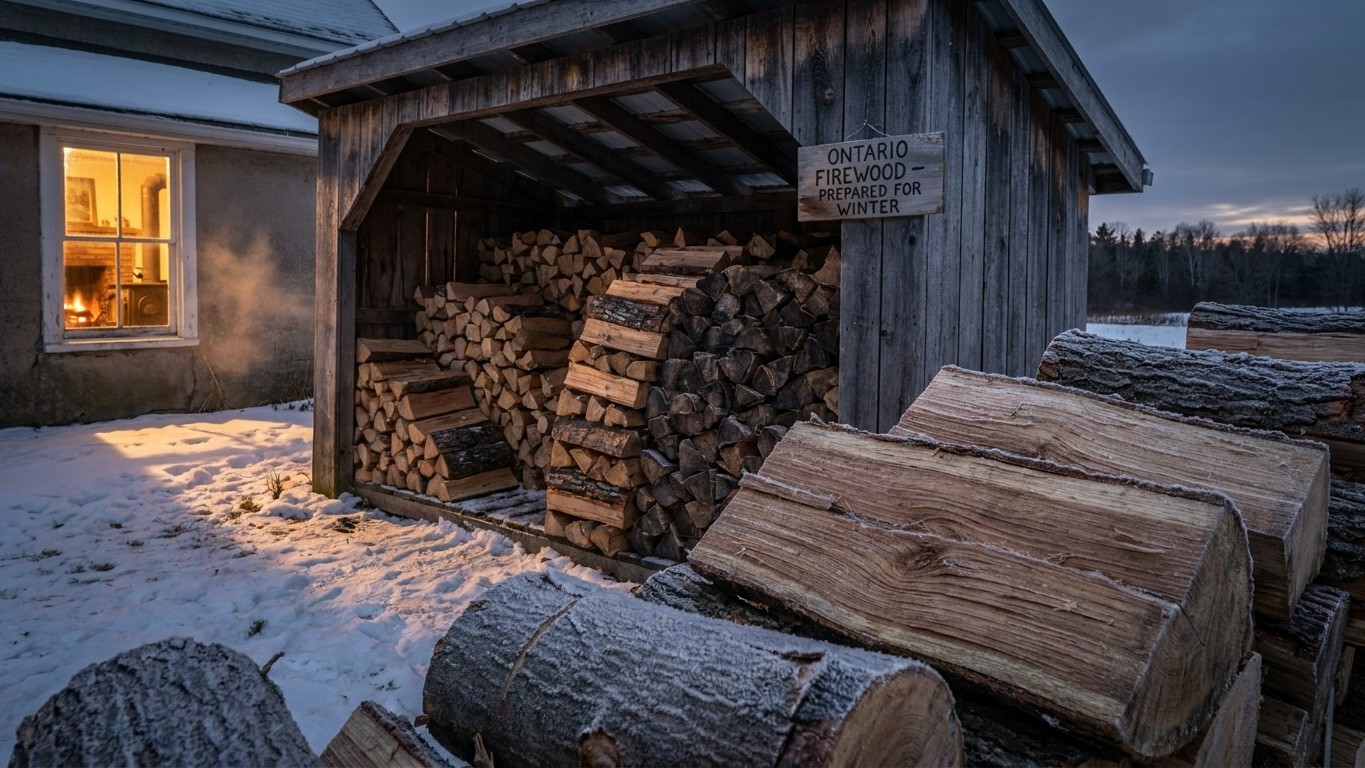 Firewood in Ontario: Which Woods Your Winter Actually Needs