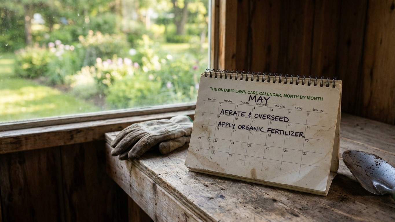 The Ontario Lawn Care Calendar, Month by Month
