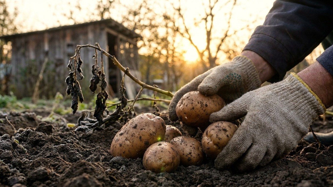 Harvesting and Storing Potatoes in Ontario