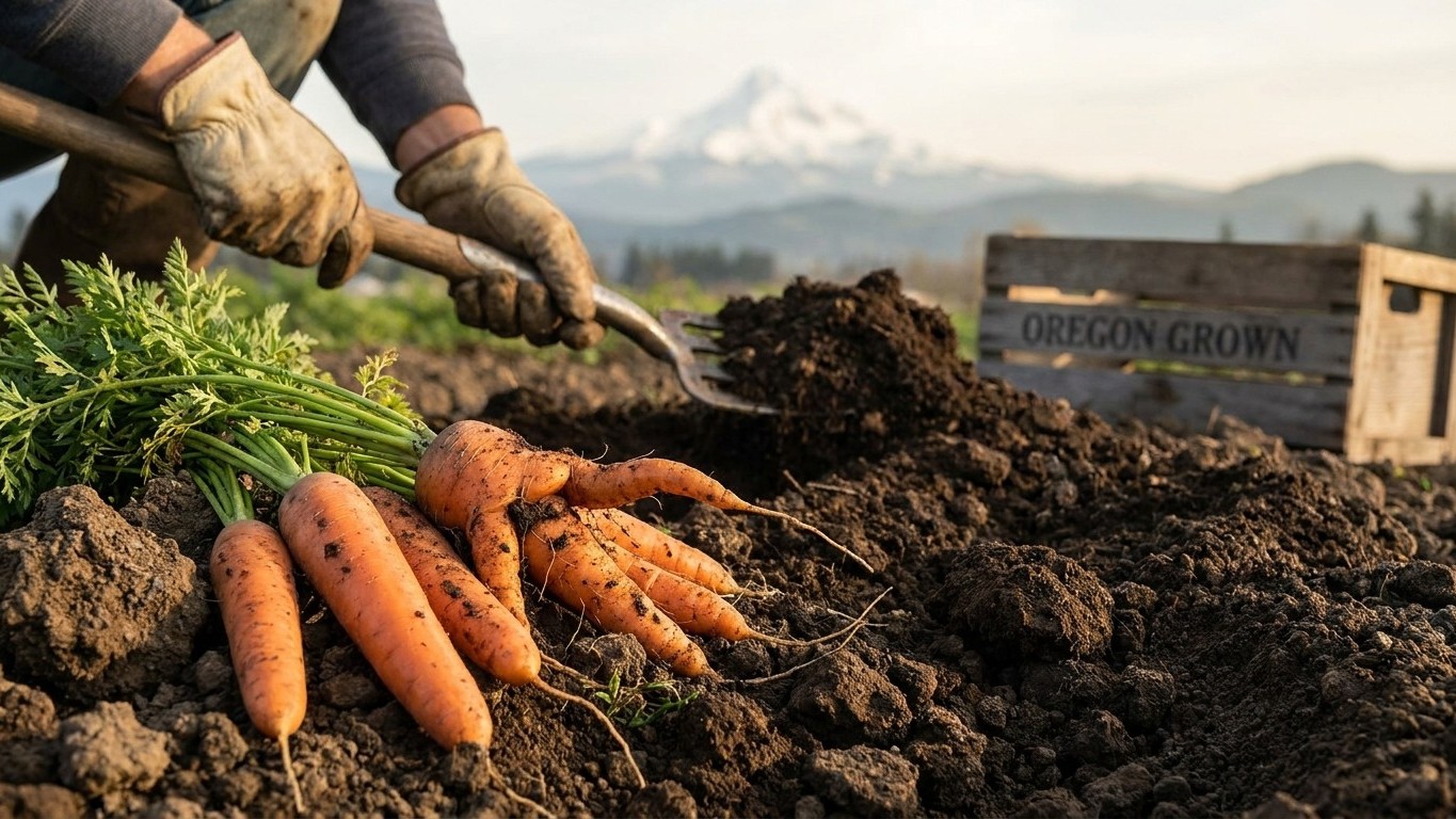 Growing Carrots in Oregon: Soil, Sowing and Forked Roots