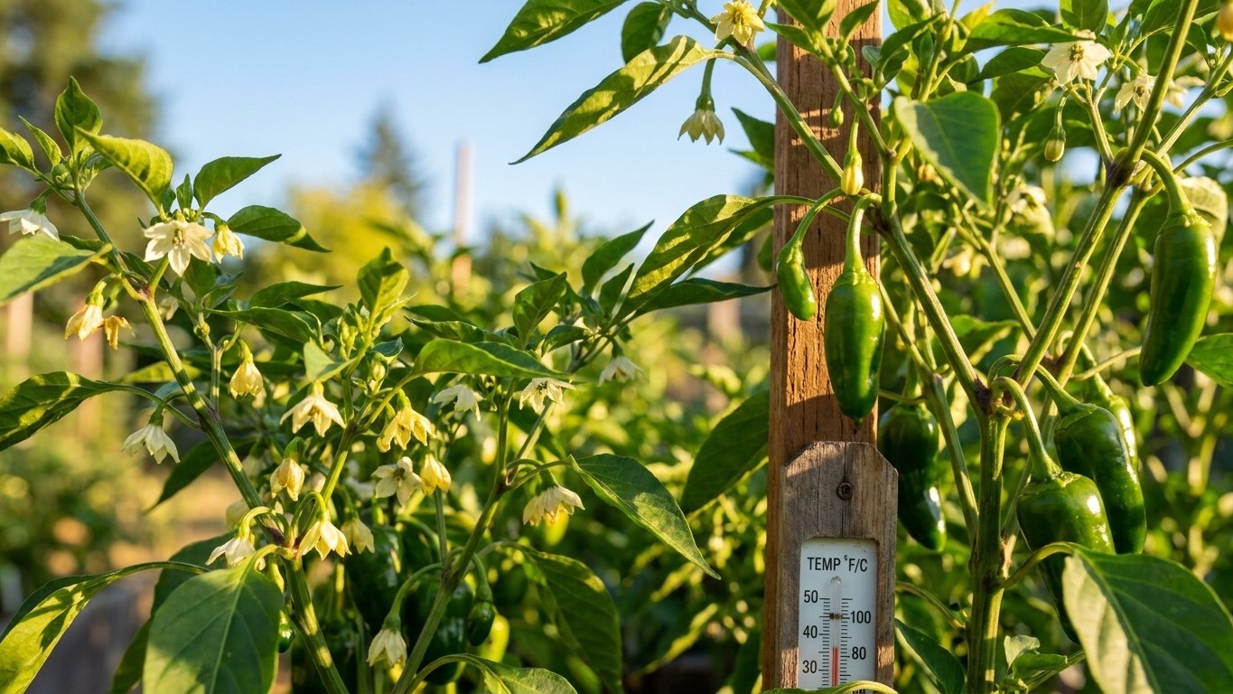 Growing Peppers in Oregon: Fruit Set, Heat and Timing