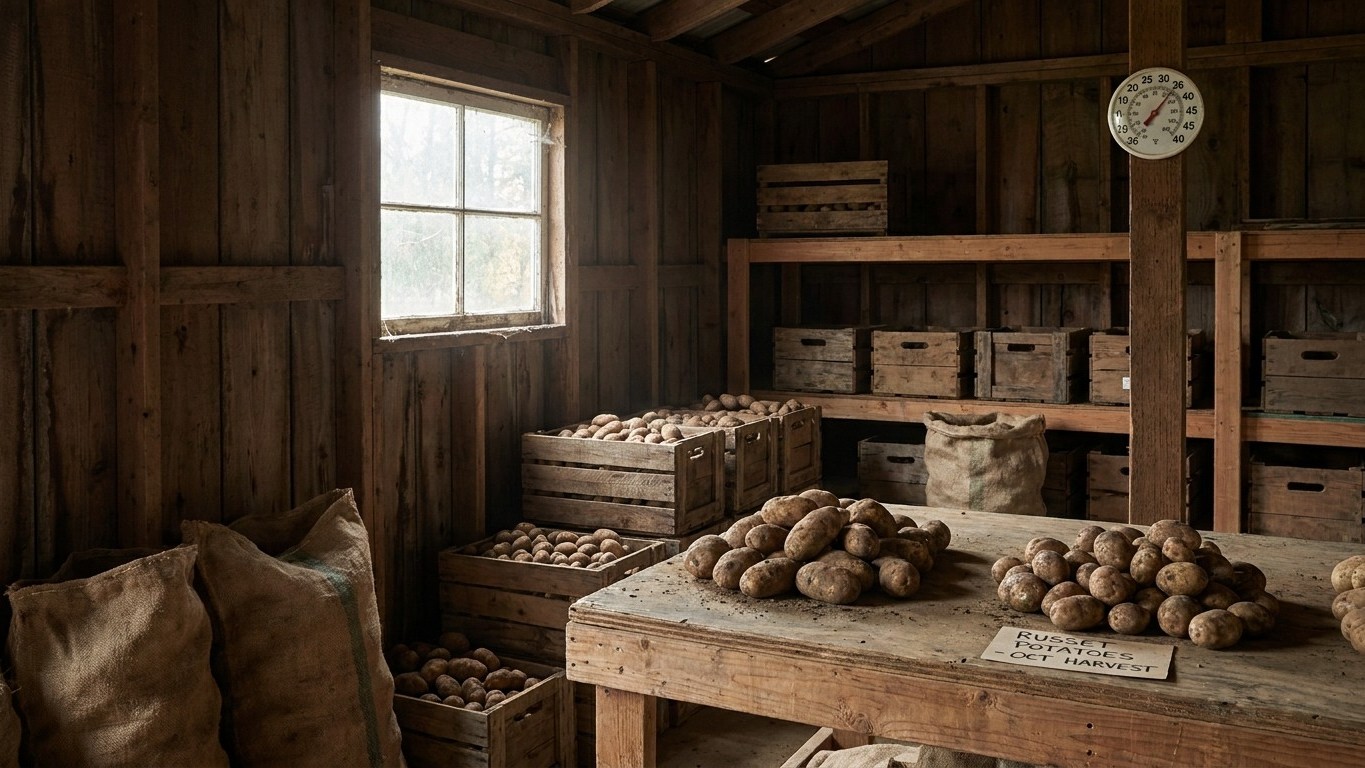Harvesting and Storing Potatoes in Oregon