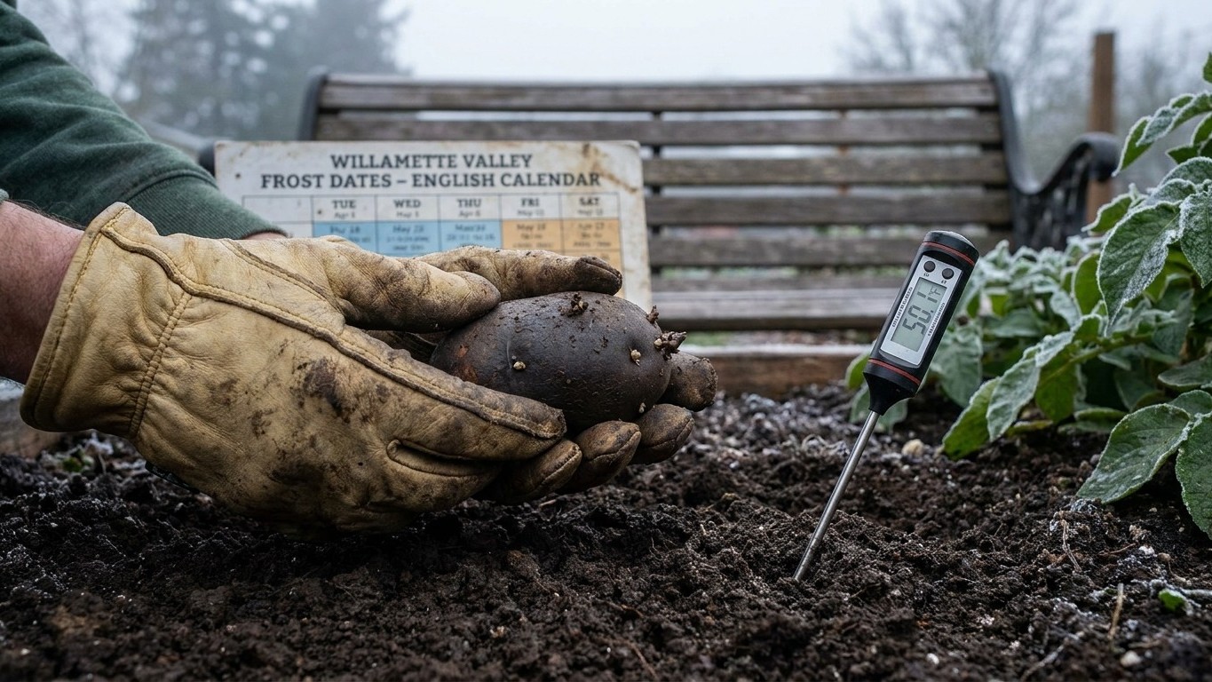 When to Plant Potatoes in Oregon: Counting Back From Your Last Frost