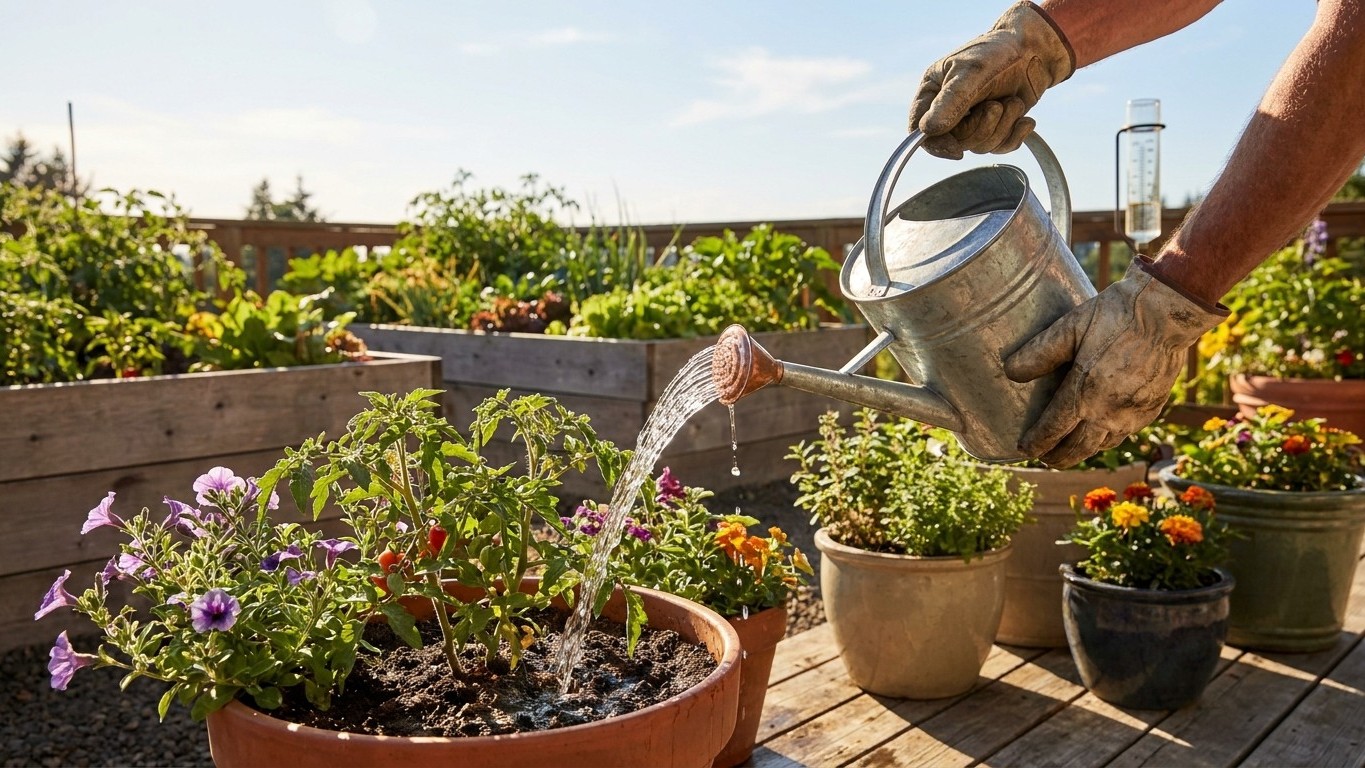 Watering Pots and Containers in Oregon