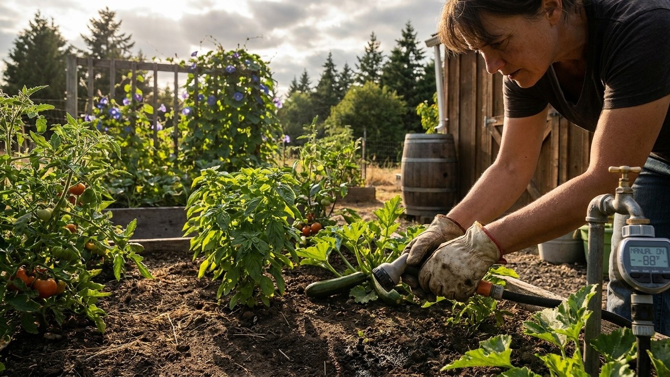 Watering a Garden in Oregon: How Much, How Often, and the Local Rules