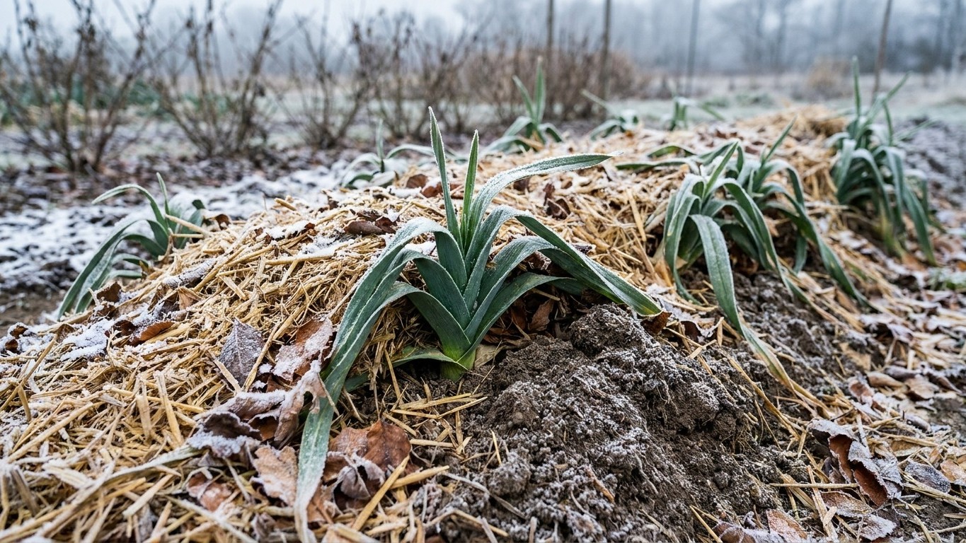 Leaving Leeks in the Ground Over Winter