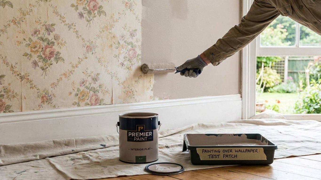 Painting Over Wallpaper: When It Works