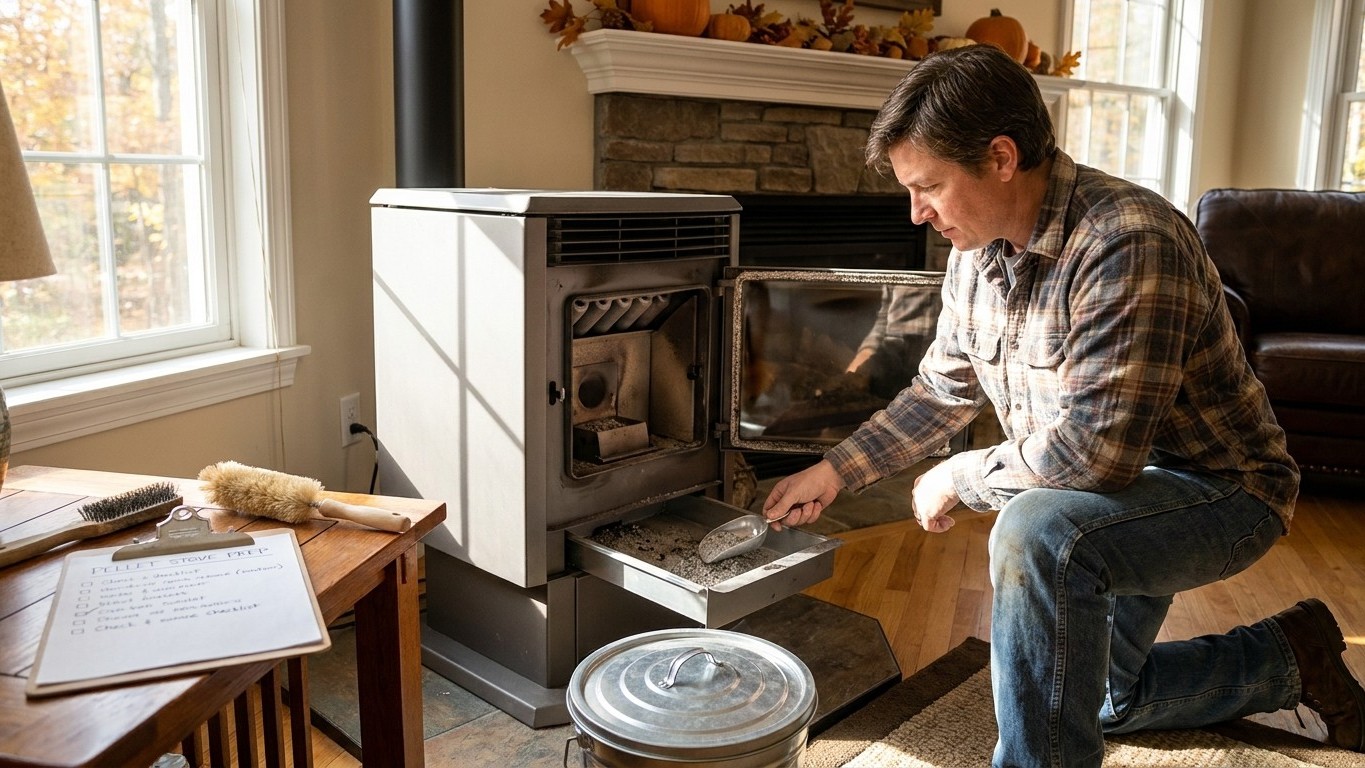 Starting a Pellet Stove for the Season