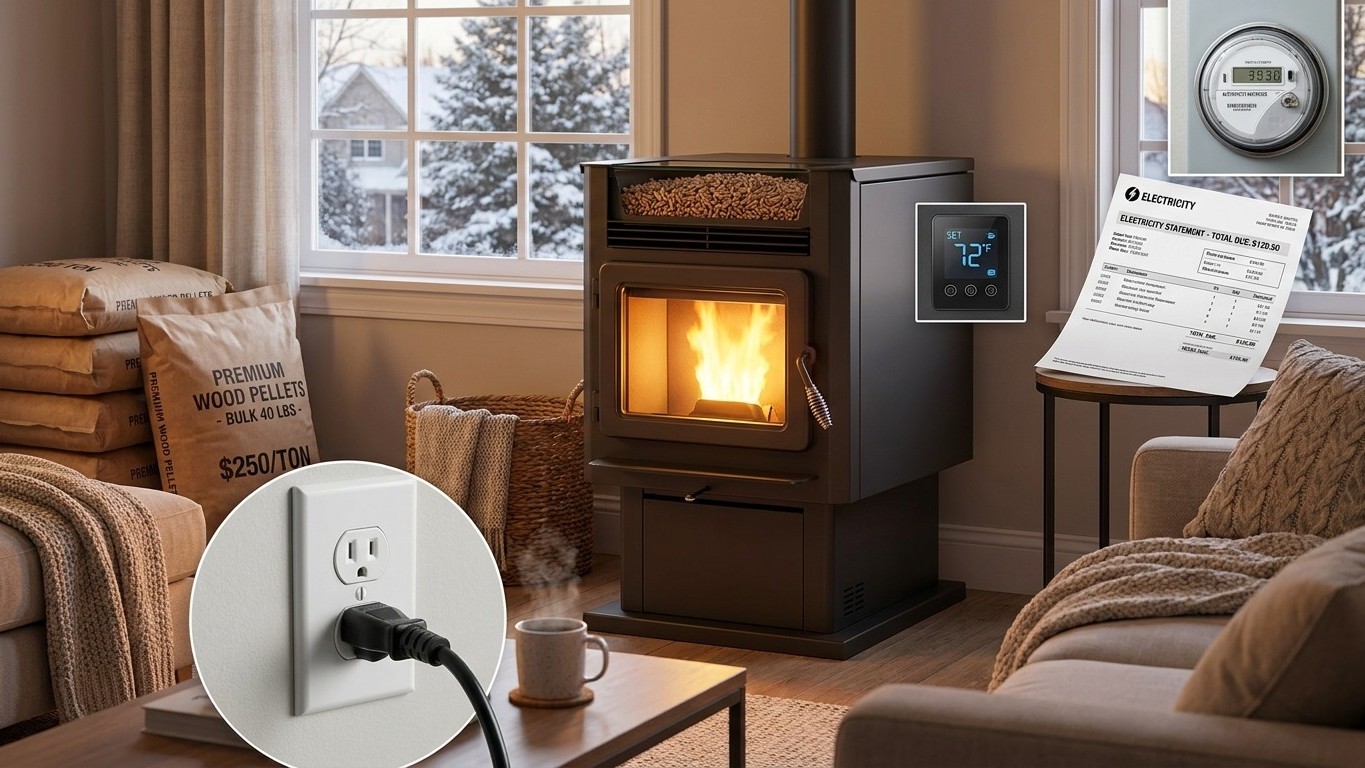 What a Pellet Stove Costs to Run