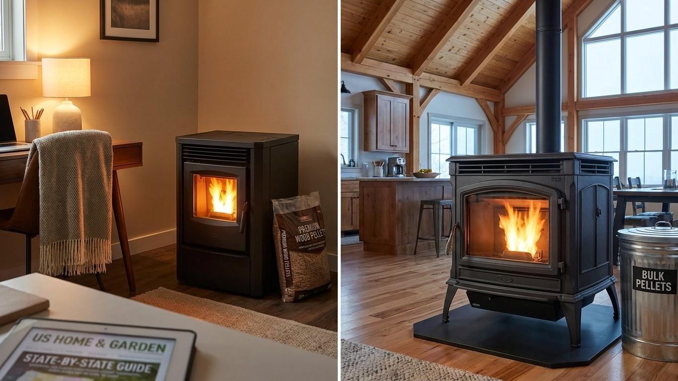 What Size Pellet Stove a Room Needs