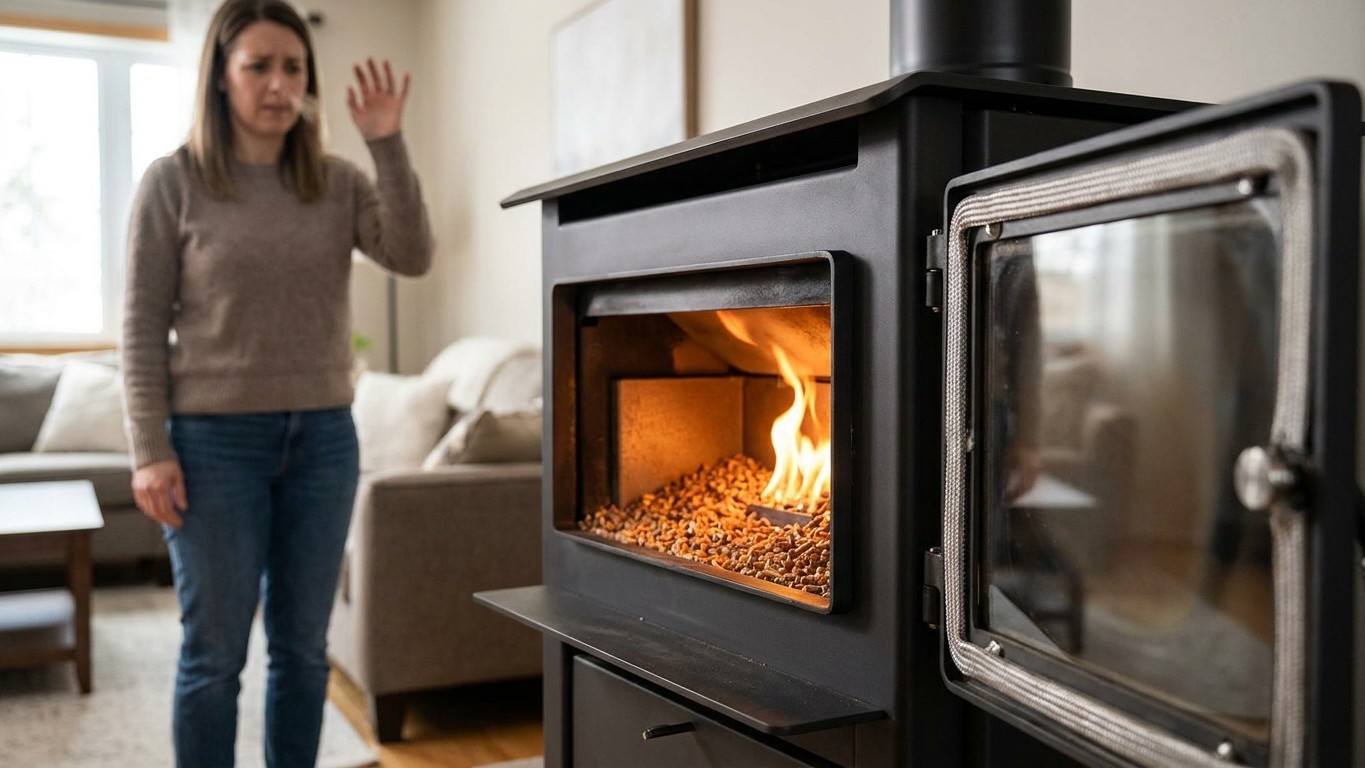 Why a Pellet Stove Smells, and When to Worry