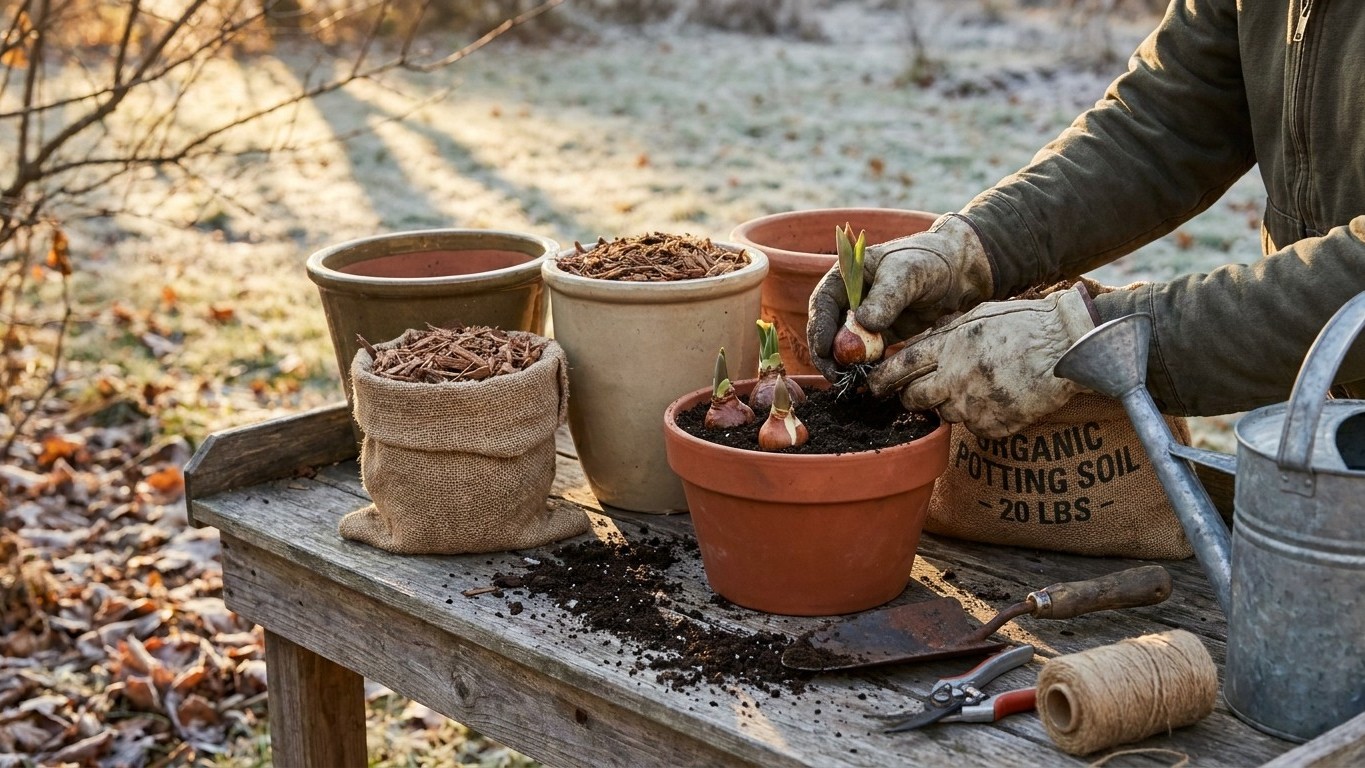 Growing Spring Bulbs in Containers in Pennsylvania