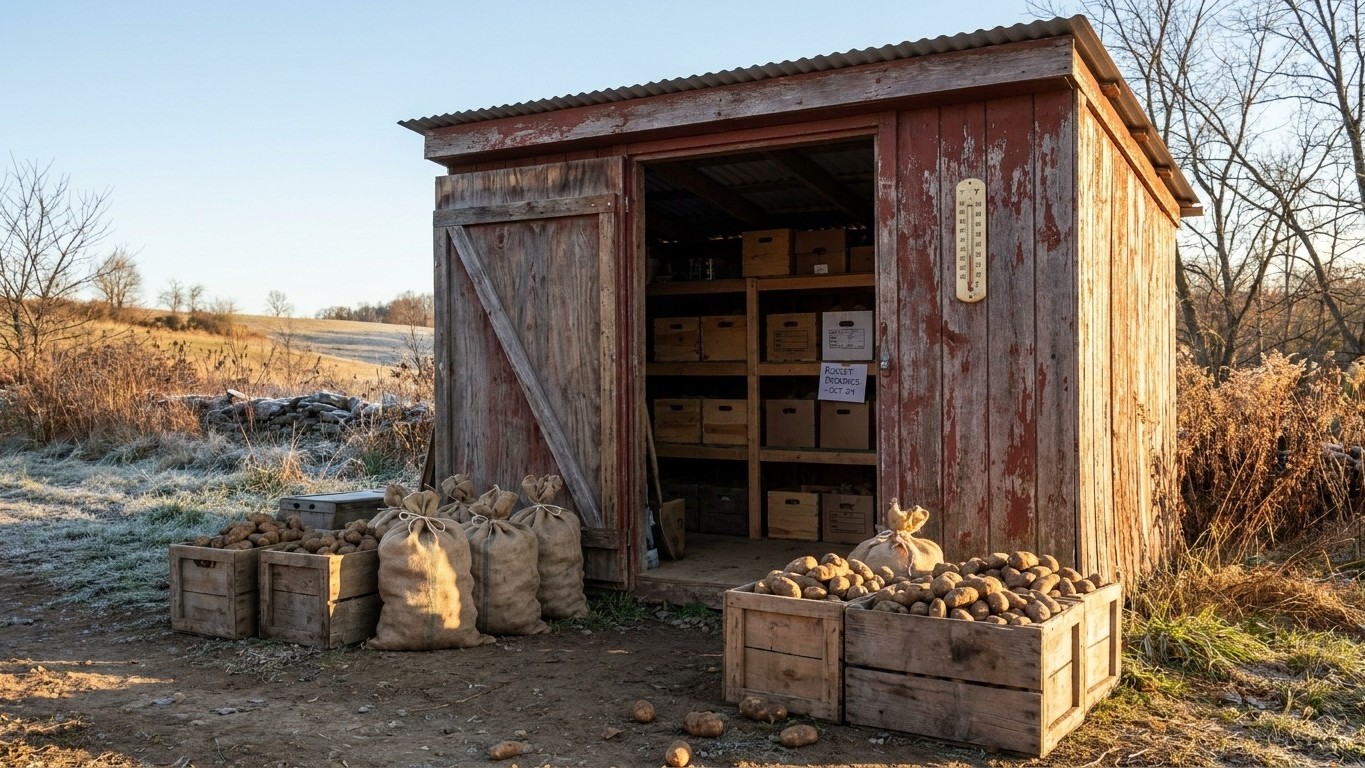 Harvesting and Storing Potatoes in Pennsylvania