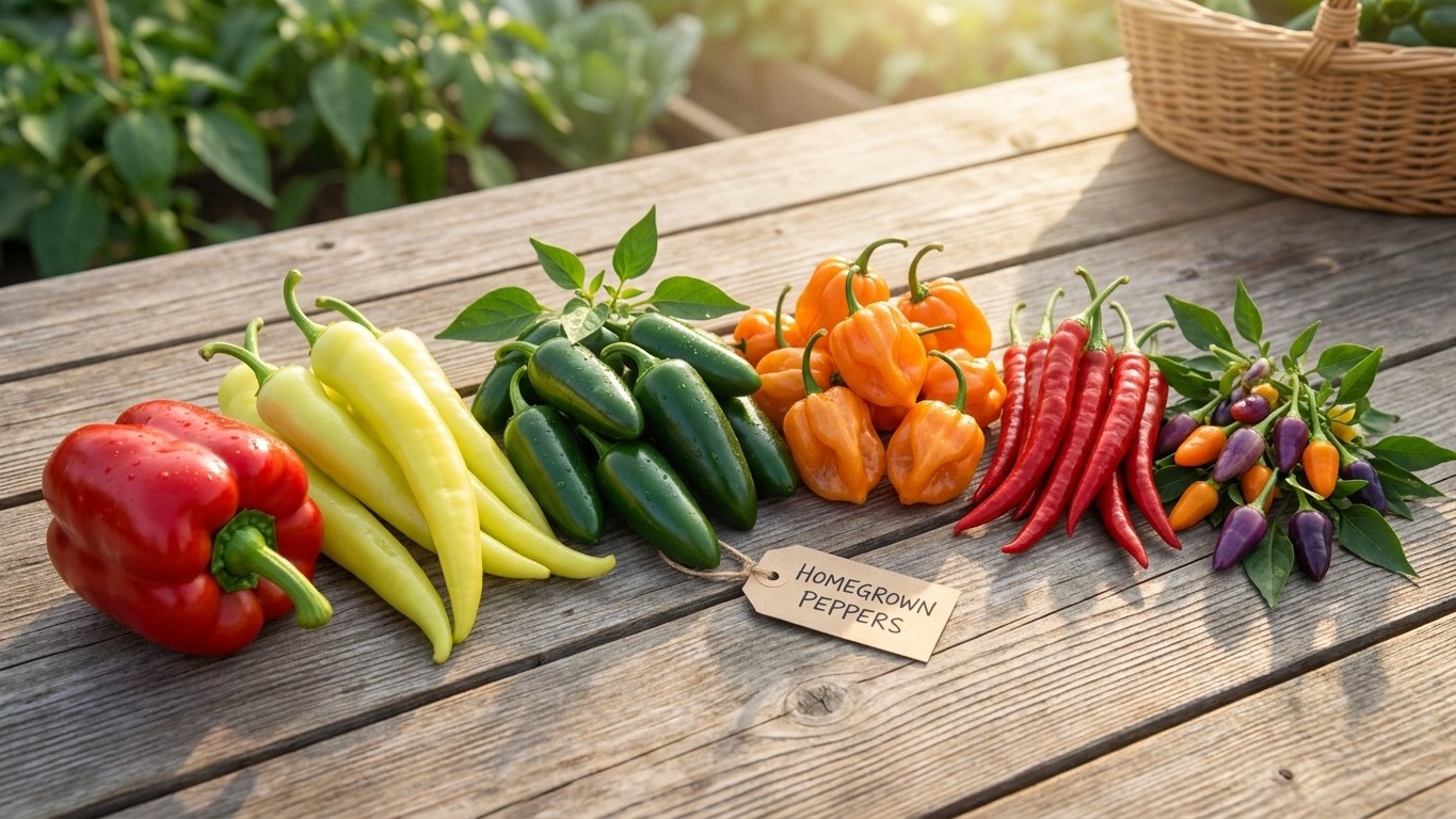 Pepper Varieties: Choosing by Type Before Name