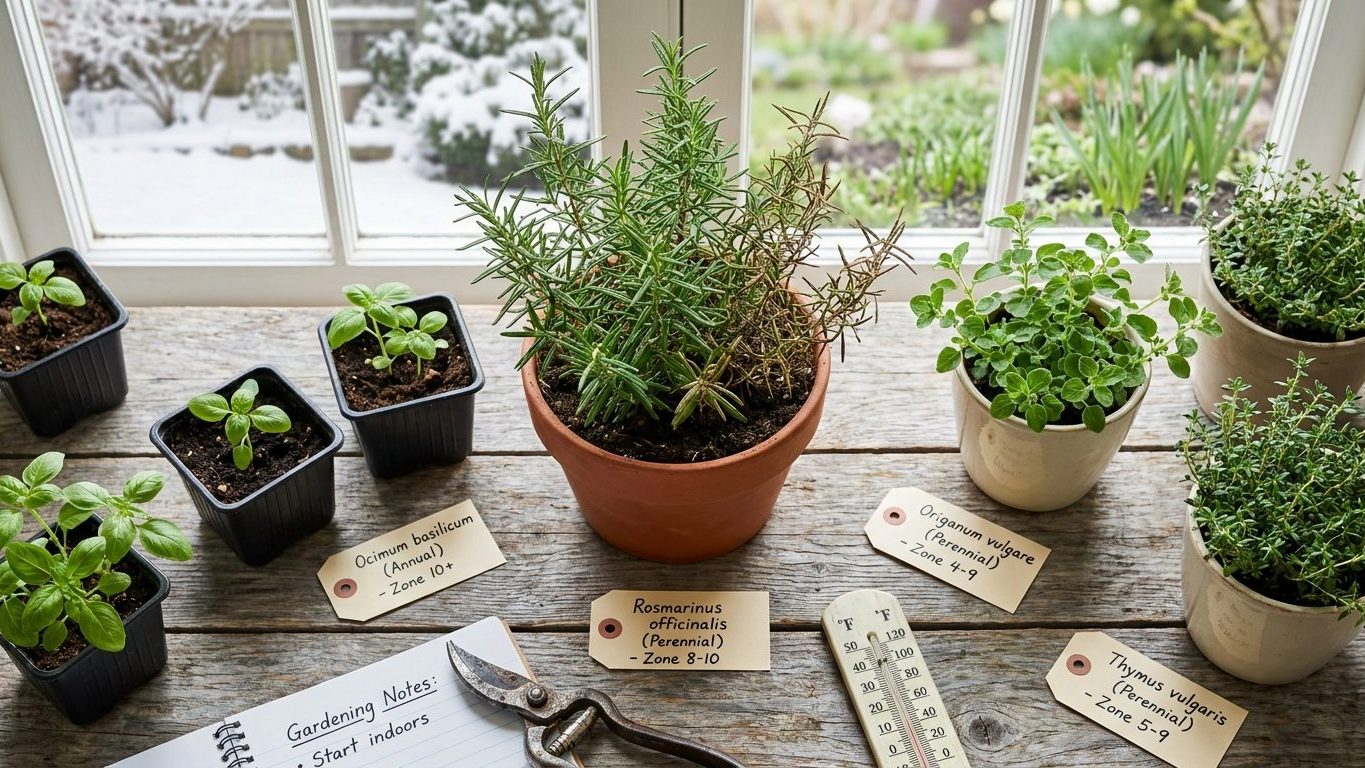 Which Herbs Come Back, and Where
