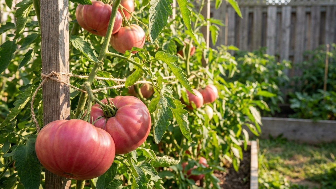 Pink Delicious Tomato: When to Plant the 90-Day Tomatoes That Keep Coming Until Frost