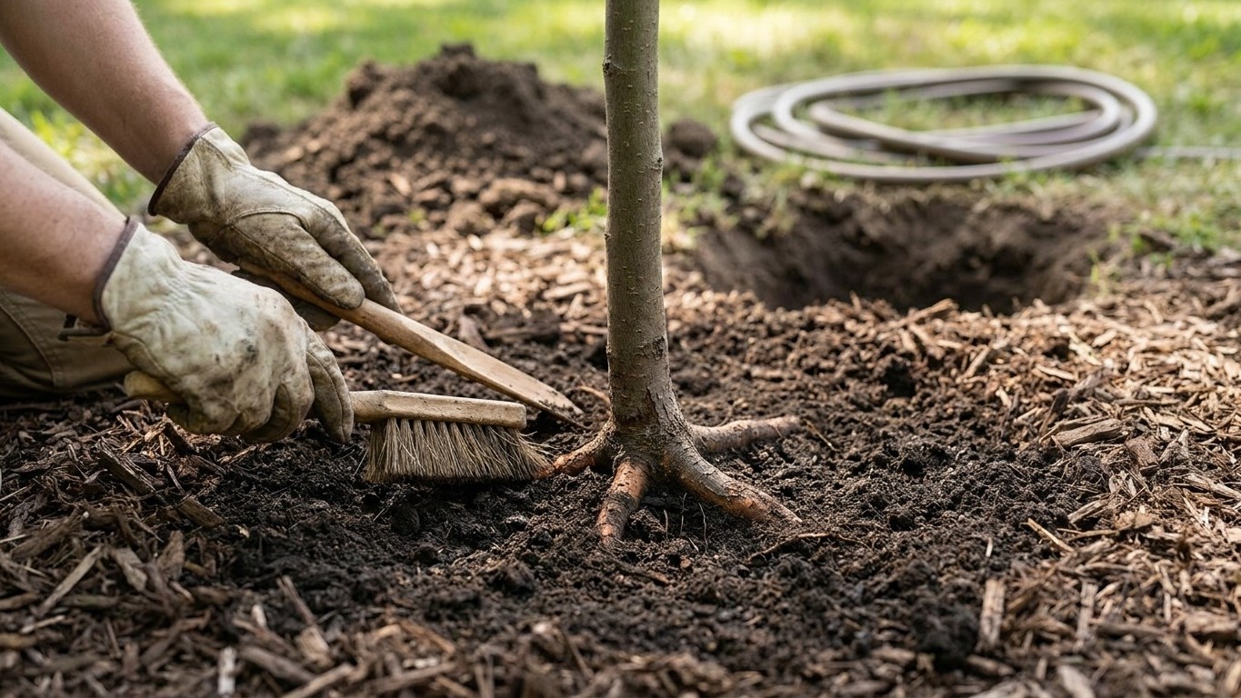 Planting Too Deep: The Commonest Way to Kill a New Tree