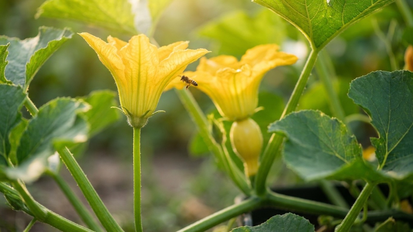 Flowers Everywhere and No Squash