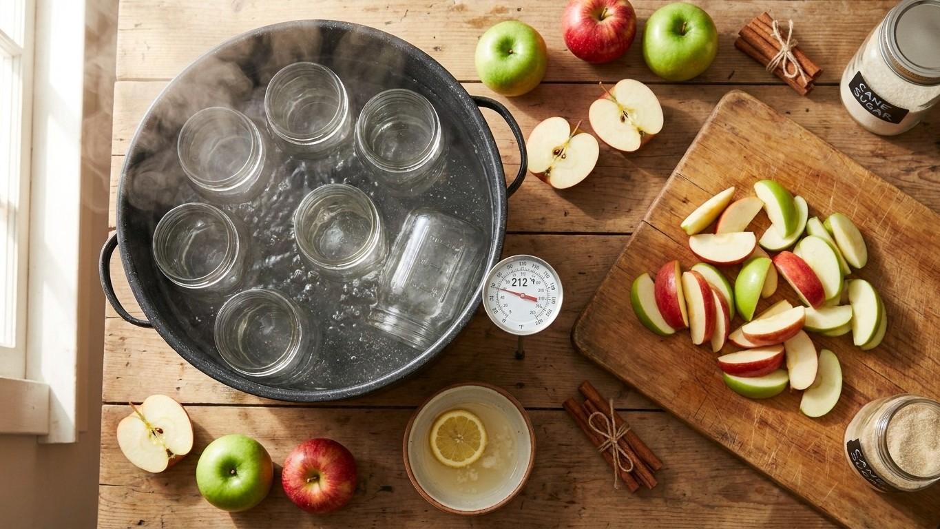 Canning Apples: Why the Boiling-Water Canner Is Enough