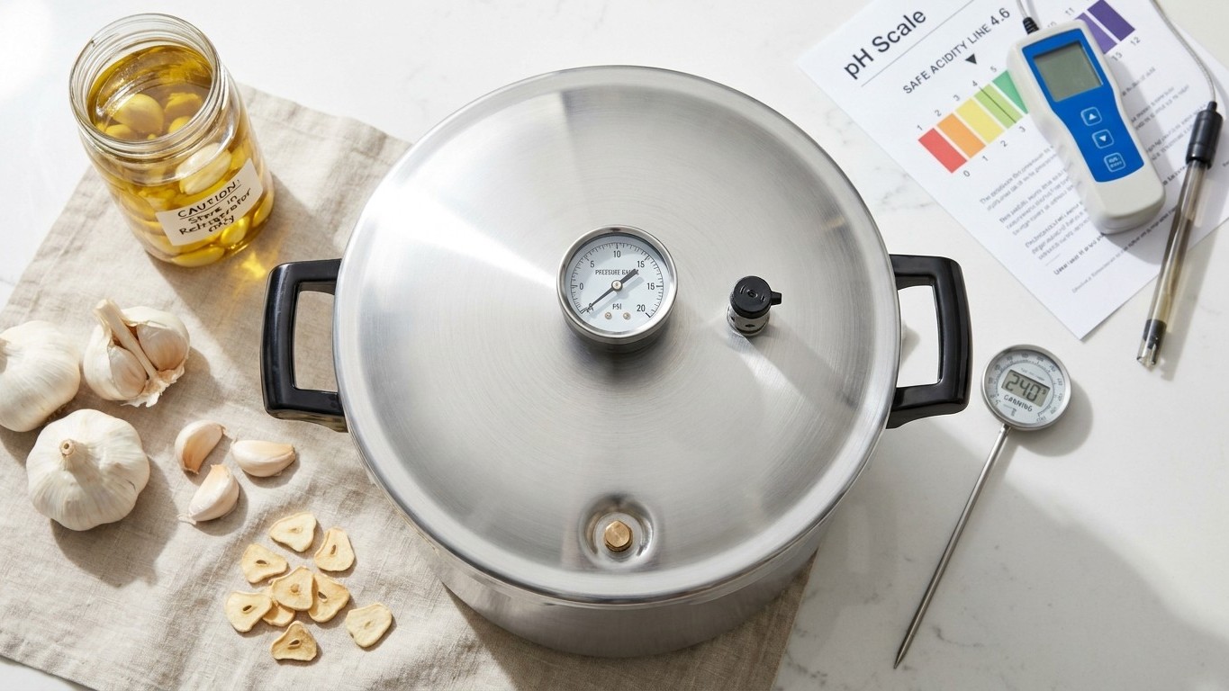 Preserving Garlic: Low-Acid, and the Oil Problem