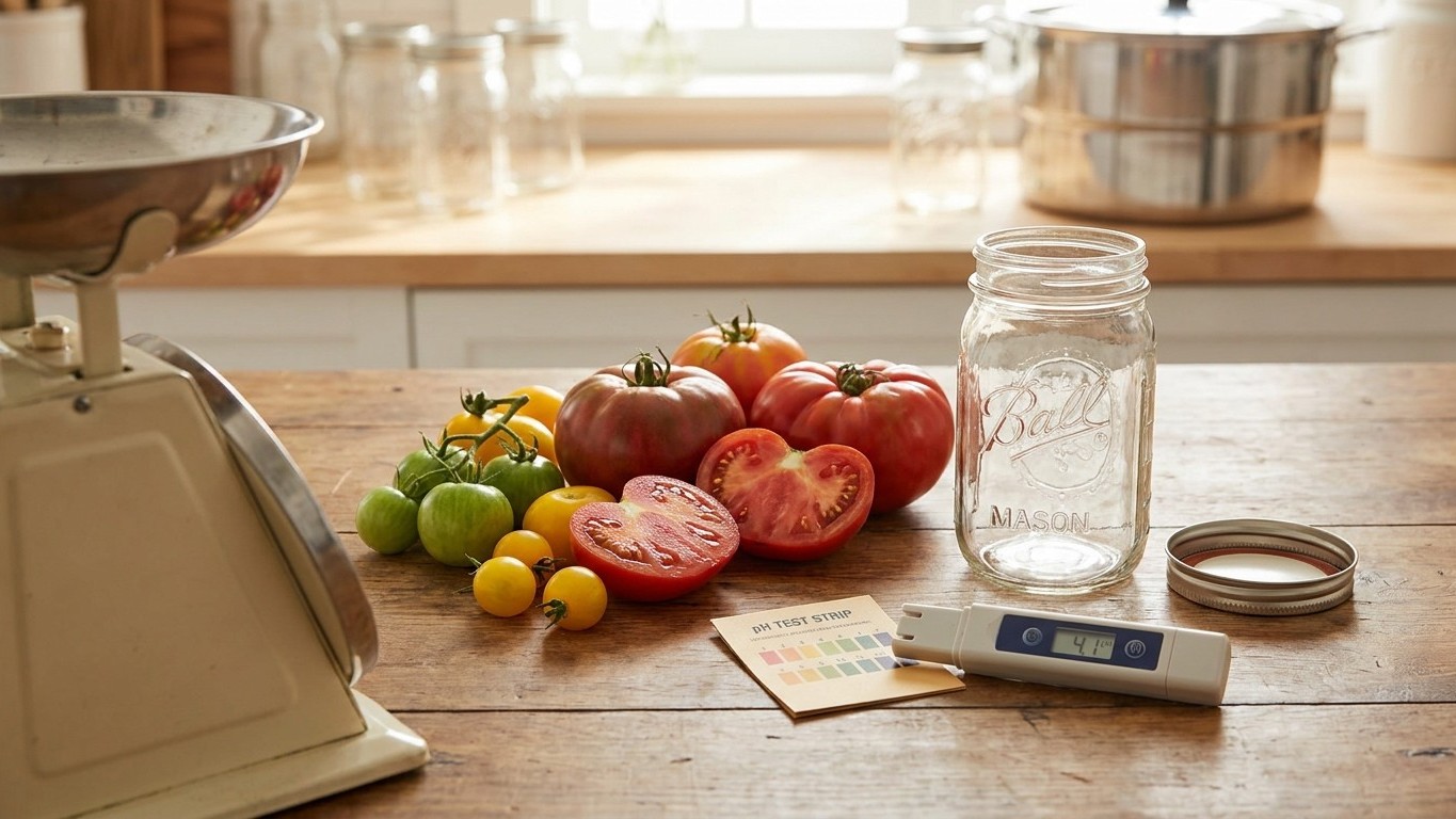 Canning Tomatoes: The One Food That Sits On the Line