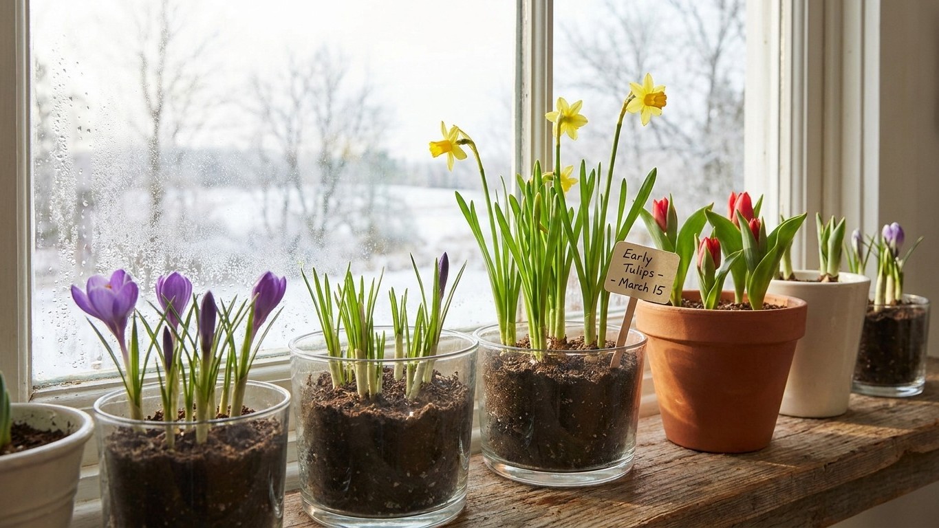 Forcing Spring Bulbs Indoors in Prince Edward Island