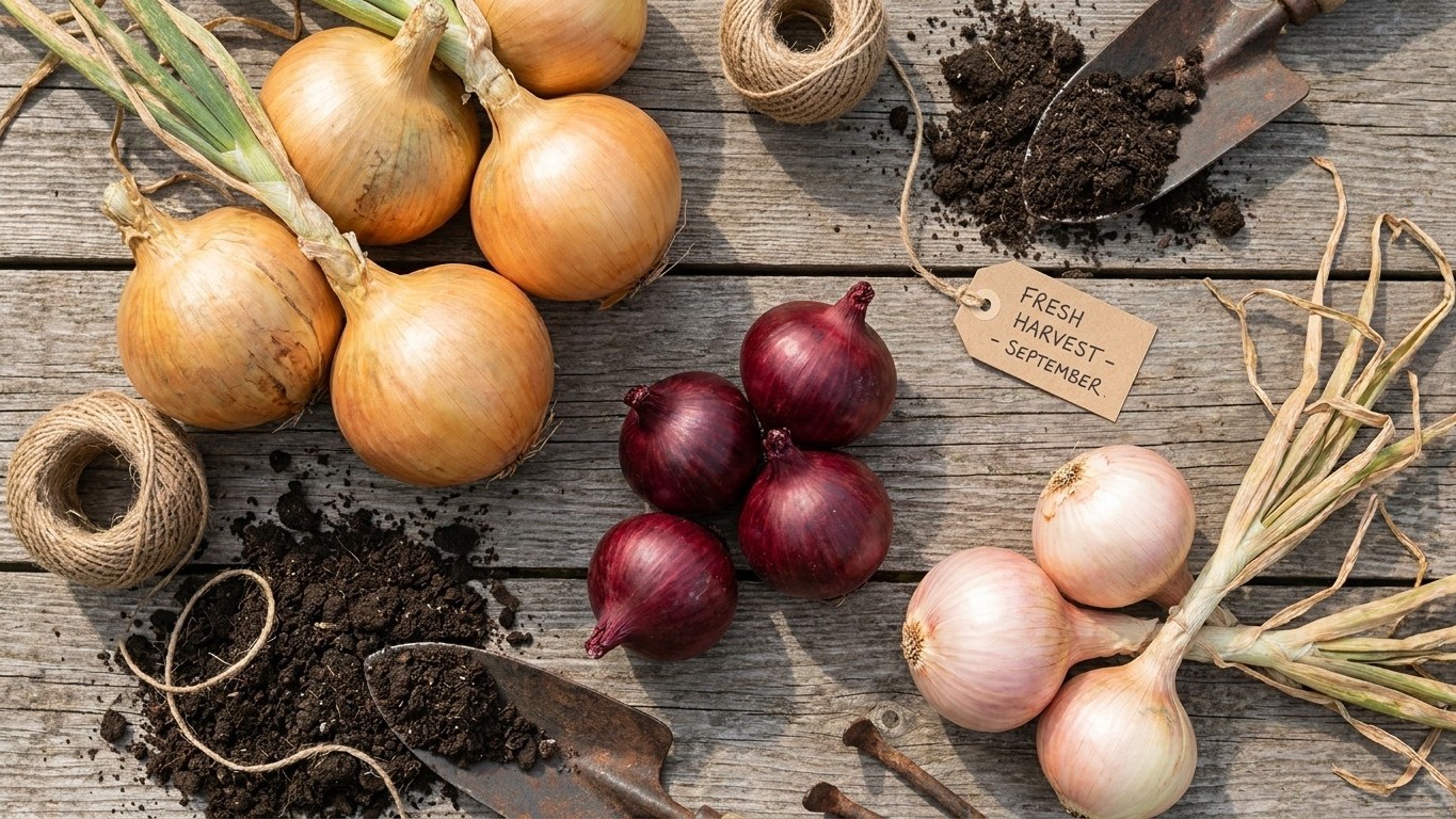 The Best Onion Varieties for Prince Edward Island