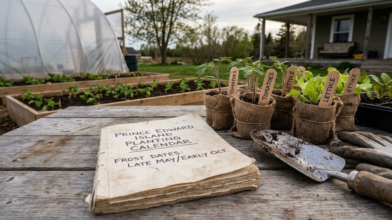 Prince Edward Island Planting Calendar: When to Sow and Plant, Frost Dates Included