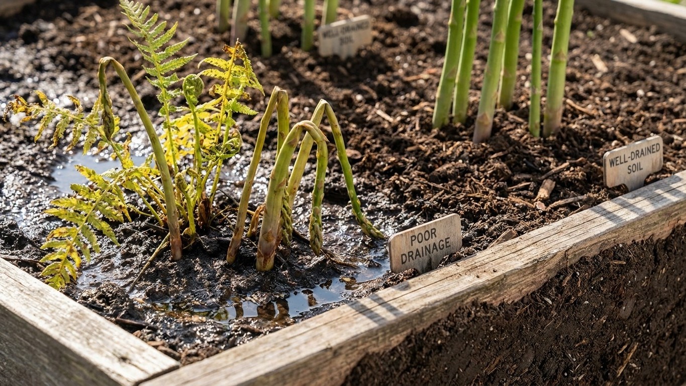 What Goes Wrong With an Asparagus Bed