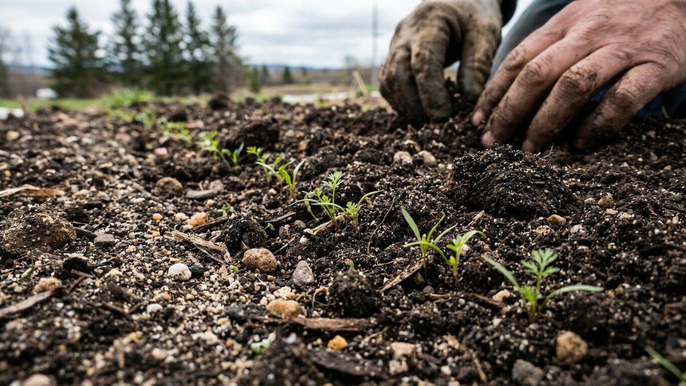 Growing Carrots in Quebec: Soil, Sowing and Forked Roots