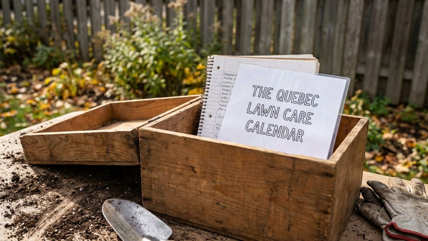 The Quebec Lawn Care Calendar, Month by Month