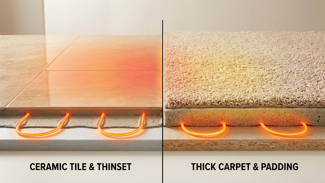 What Floor Coverings Suit a Heated Floor