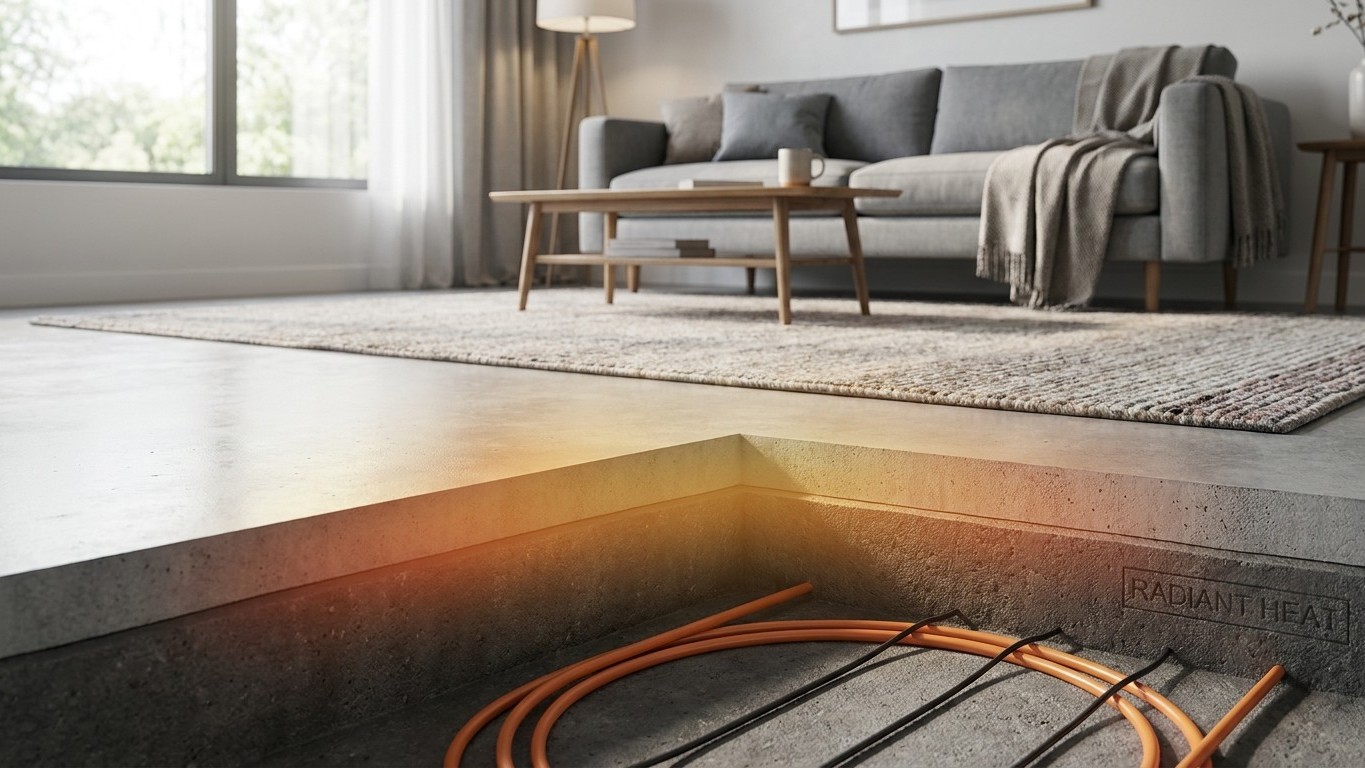Why a Heated Floor Takes Hours to Respond