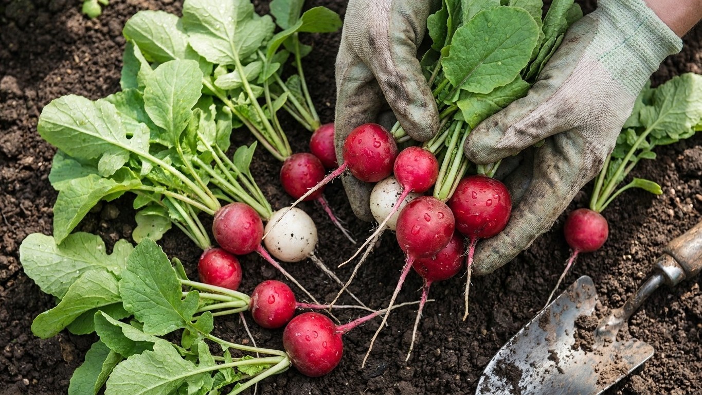 Growing Radishes: Everything Depends on Growing Them Fast