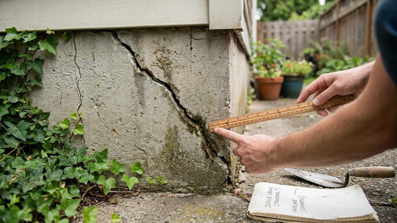 Which Foundation Cracks Matter, and Which Do Not