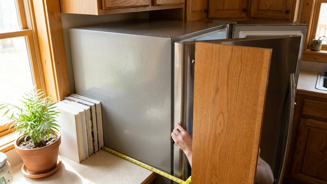 Refrigerator Clearances: Sides, Top, and the Door You Can't Open