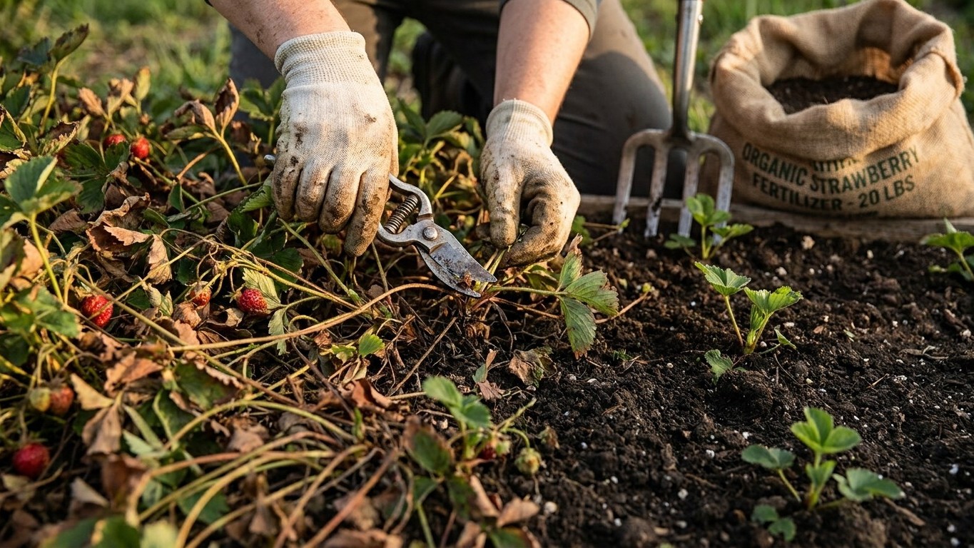 Renovating a Strawberry Bed: The Work That Buys You Another Season
