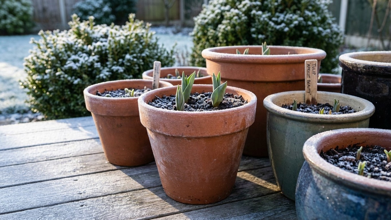 Growing Spring Bulbs in Containers in Rhode Island