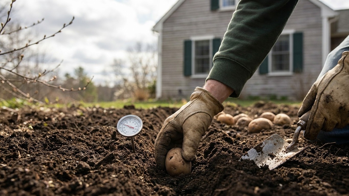 When to Plant Potatoes in Rhode Island: Counting Back From Your Last Frost
