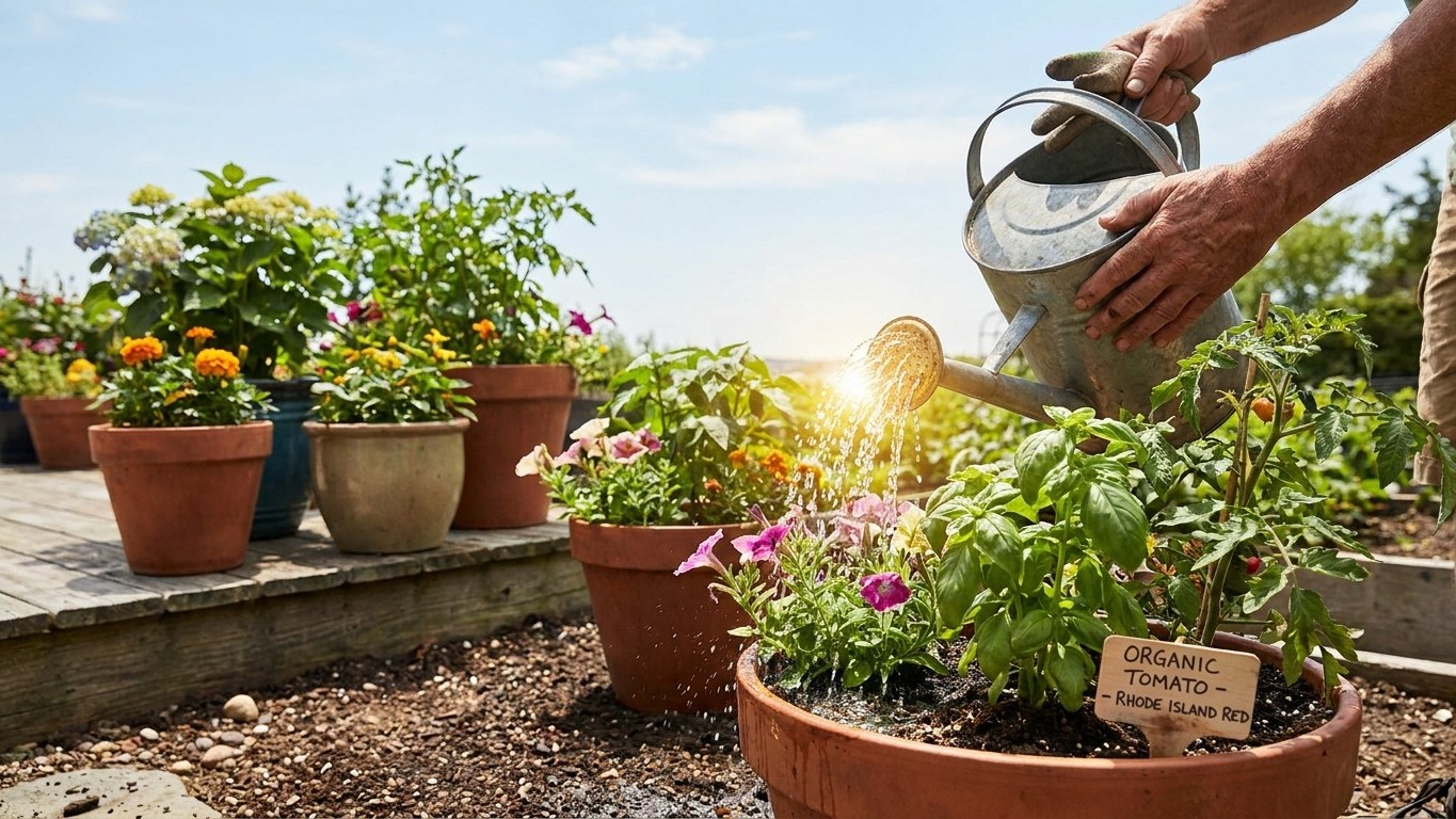 Watering Pots and Containers in Rhode Island