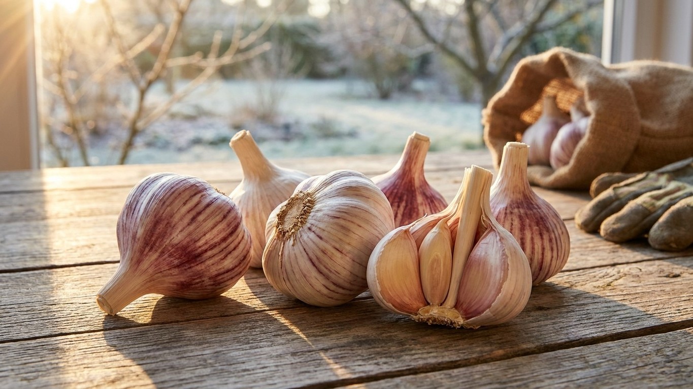 Romanian Red Garlic: When to Plant the Porcelain Heads That Need a Real Winter