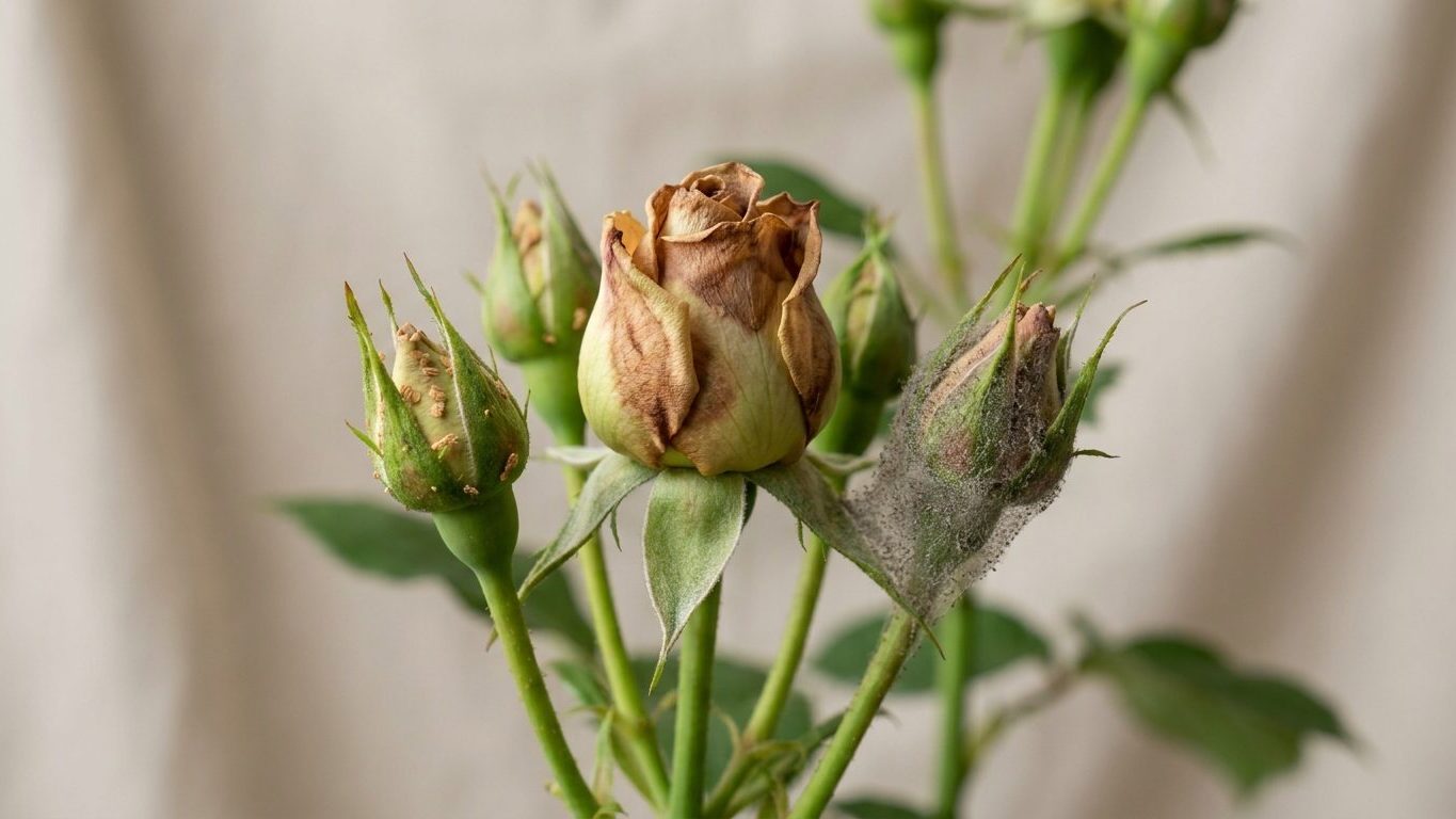 Botrytis on Roses: Buds That Rot Before They Open